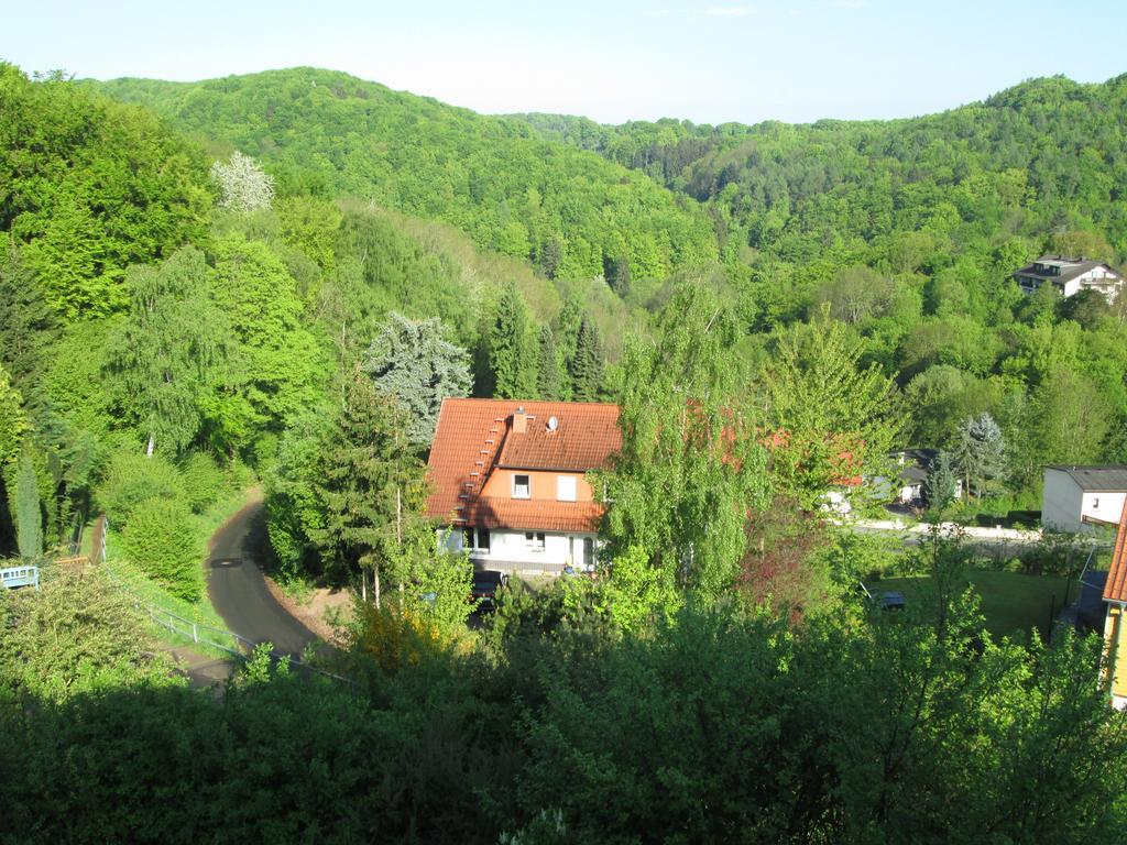Schloßberg Ferienwohnung Waldeck  Exterior foto