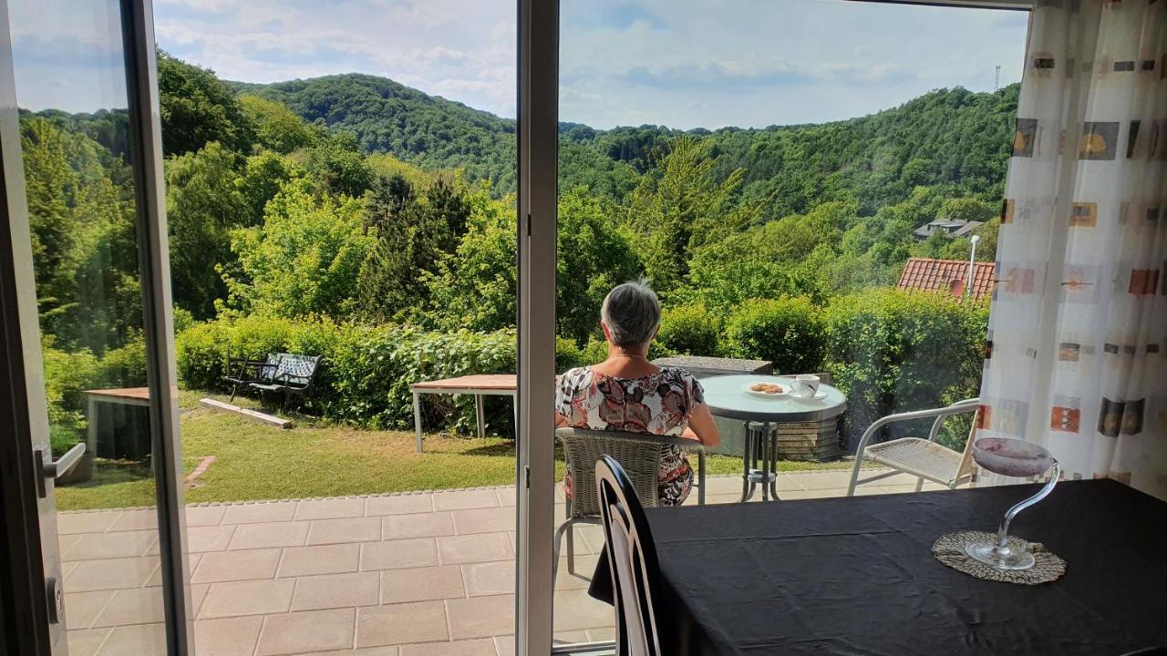 Schloßberg Ferienwohnung Waldeck  Exterior foto